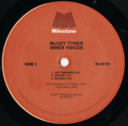 McCoy Tyner – Inner Voices (M-9079) 1977 US Milestone | 中古LP
