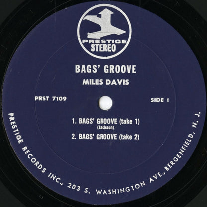 Miles Davis / マイルス・デイヴィス / Bags Groove (PRST 7109)