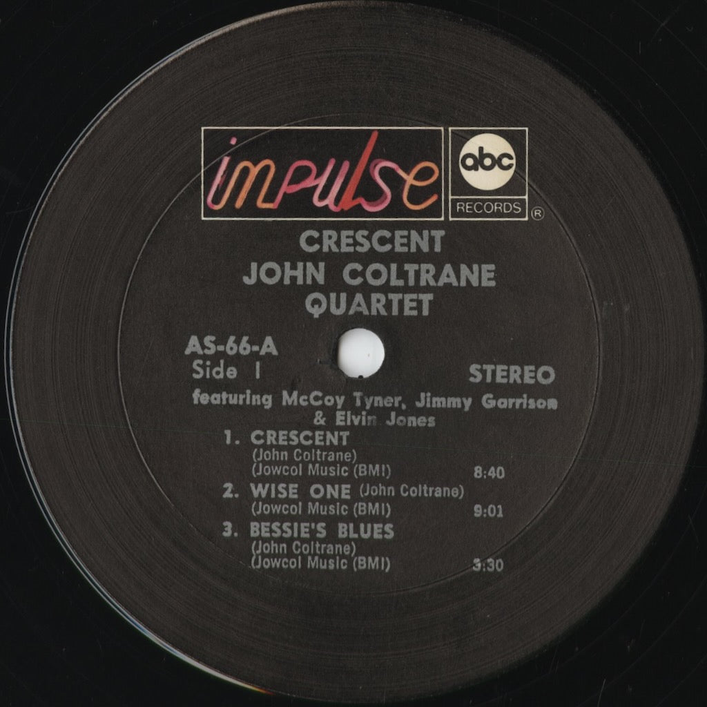 John Coltrane - Crescent (AS-66) 1973 US Impulse｜中古LP