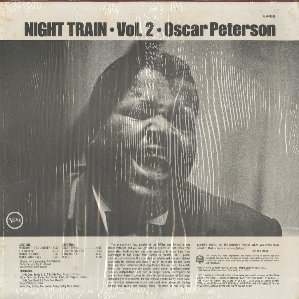 Oscar Peterson / オスカー・ピーターソン / Night Train Vol. 2 (V6-8740)