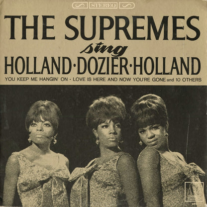 The Supremes - Sing Holland Dozier Holland (S 650) 1967 US Motown｜中古LP