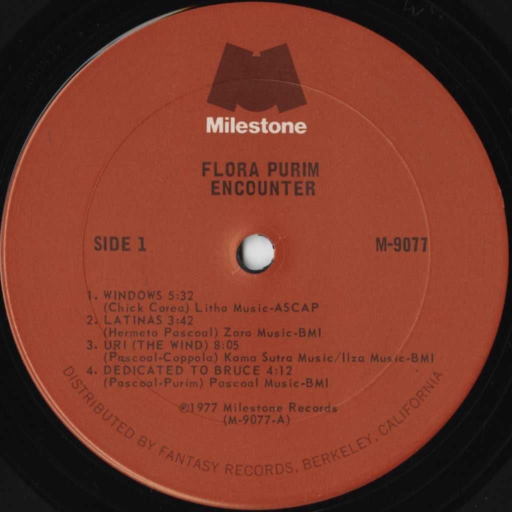 Flora Purim – Encounter (M-9077) 1977 US Milestone | 中古LP