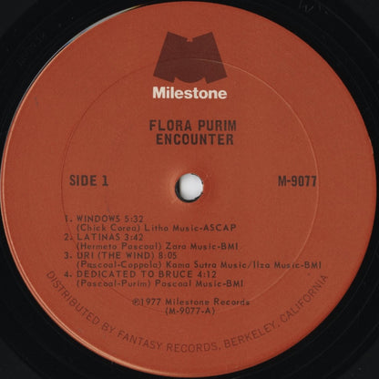 Flora Purim – Encounter (M-9077) 1977 US Milestone | 中古LP