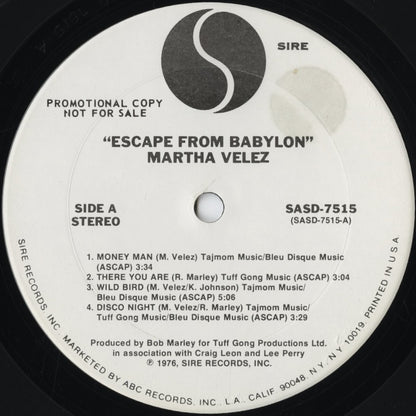 Martha Velez / マーサ・ヴェレス / Escape From Babylon (SASD-7515)
