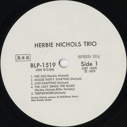 Herbie Nichols - Herbie Nichols Trio (GXK 8121) 1979 JPN Blue Note｜中古LP