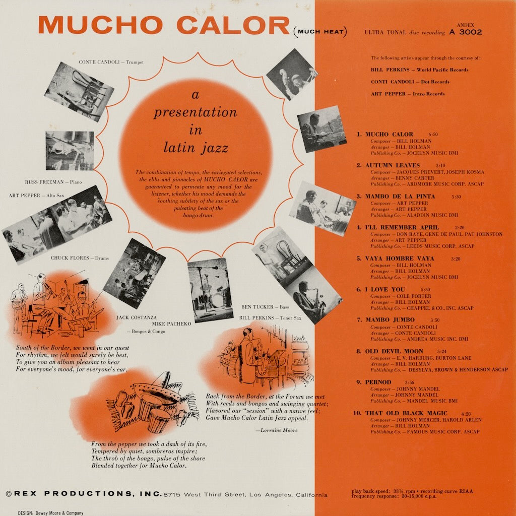 Art Pepper / アート・ペッパー / Mucho Color (A 3002)