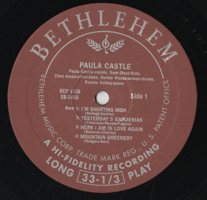 Paula Castle / ポーラ・キャッスル / Lost Love (BCP 1036)
