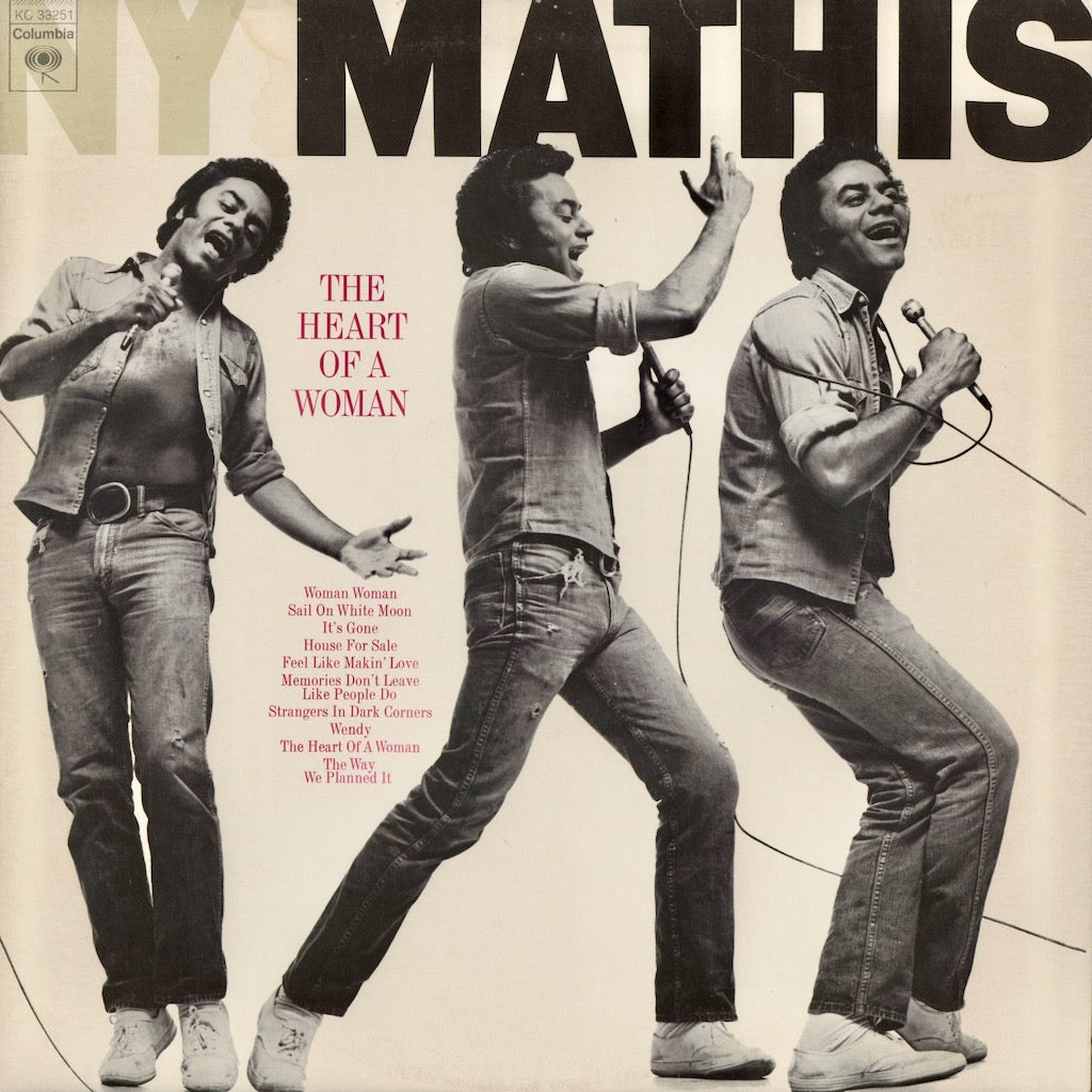 Johnny Mathis - The Heart Of Woman (KC 33251) 1974 US Columbia｜中古LP