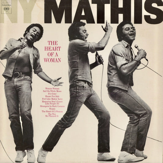 Johnny Mathis - The Heart Of Woman (KC 33251) 1974 US Columbia｜中古LP