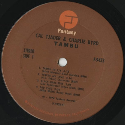 Cal Tjader And Charlie Byrd / カル・ジェイダー　チャーリー・バード / Tambu (F-9453)