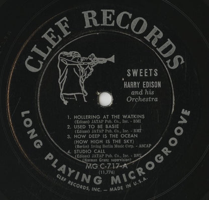 Harry Edison And His Orchestra / ハリー・エディソン / Sweets (MG C-717)