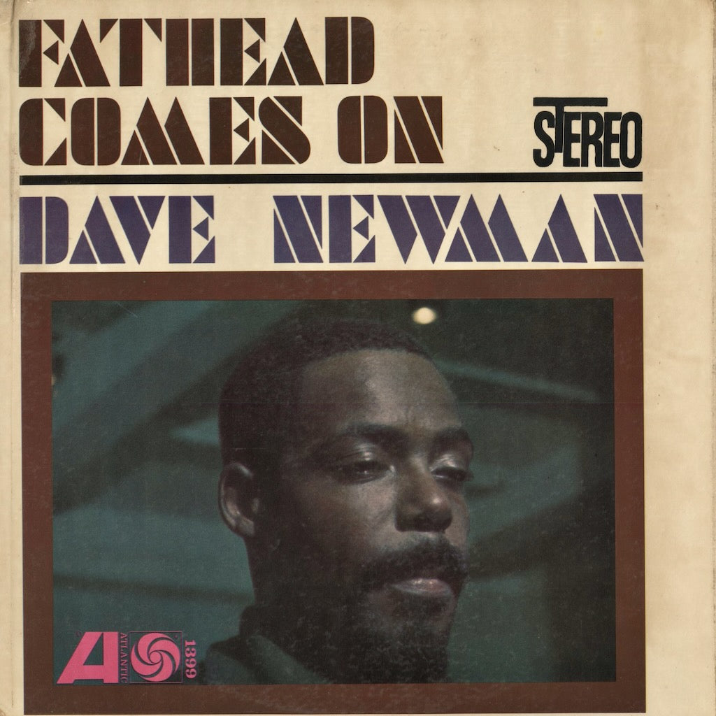 Dave Newman - Fathead Comes On (SD 1399) 1963 US Atlantic｜中古LP
