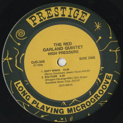 Red Garland / レッド・ガーランド・クインテット / High Pressure (OJC-349)