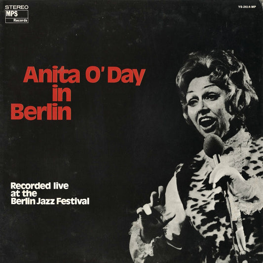 Anita O'Day – Anita O'Day In Berlin, Recorded Live At The Berlin Jazz Festival (YS-2614-MP) MPS Records
