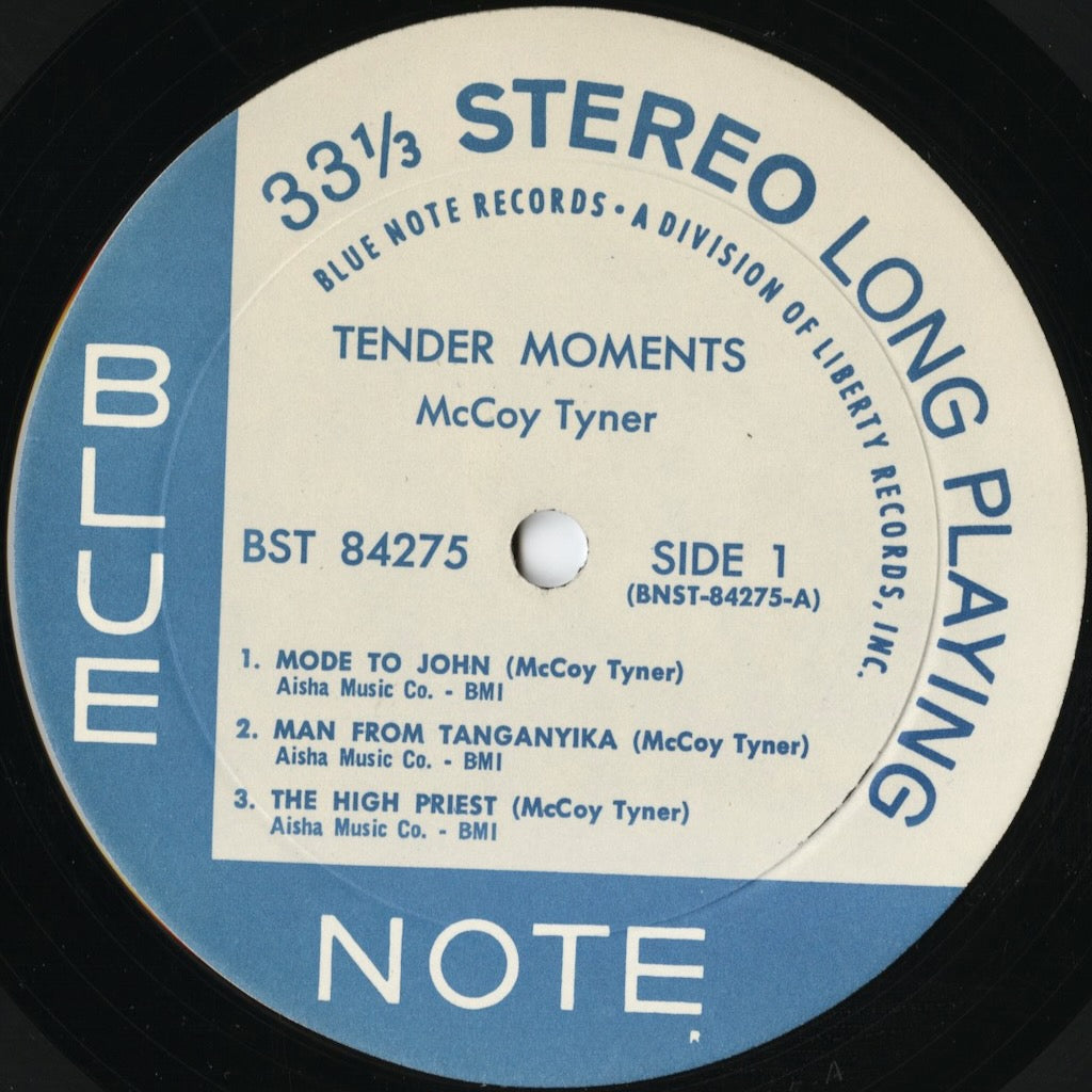 McCoy Tyner / マッコイ・タイナー / Tender Moments (BST 84275)