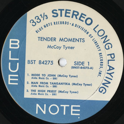 McCoy Tyner / マッコイ・タイナー / Tender Moments (BST 84275)