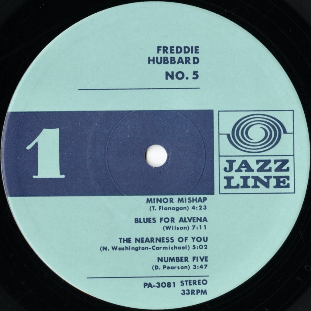 Freddie Hubbard – No.5 (PA-3081) LP 1975 JPN Jazz Line - Trio | 中古LP