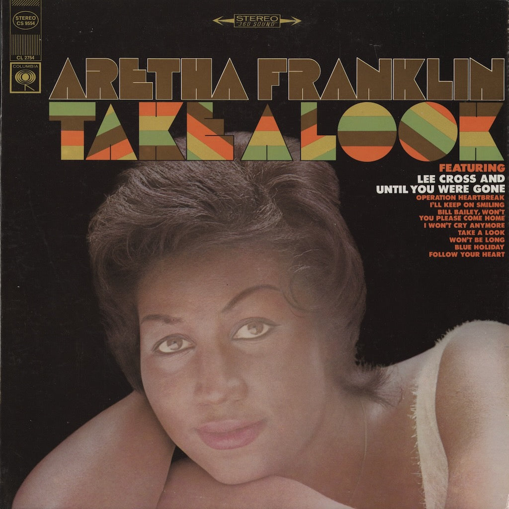 Aretha Franklin Take A Look CS 9554 1967 US Columbia 2eye stereo LP
