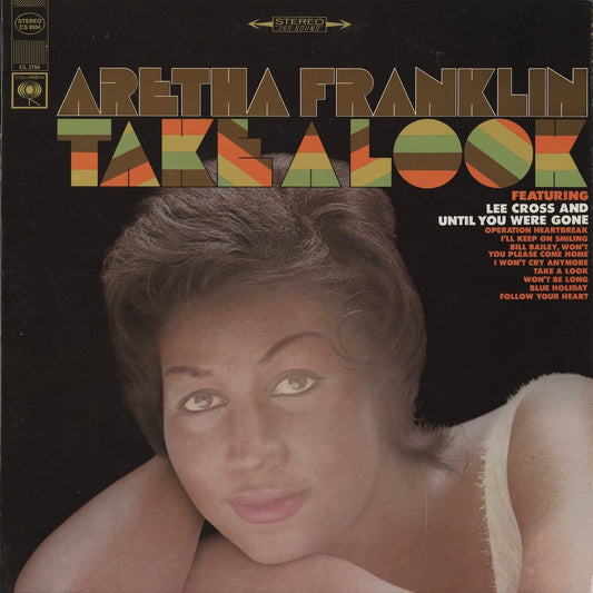 Aretha Franklin Take A Look CS 9554 1967 US Columbia 2eye stereo LP