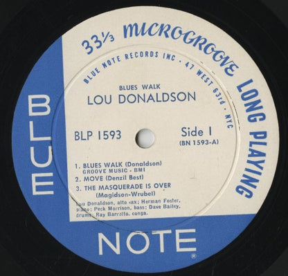 Lou Donaldson / ルー・ドナルドソン / Blues Walk (BLP 1593)