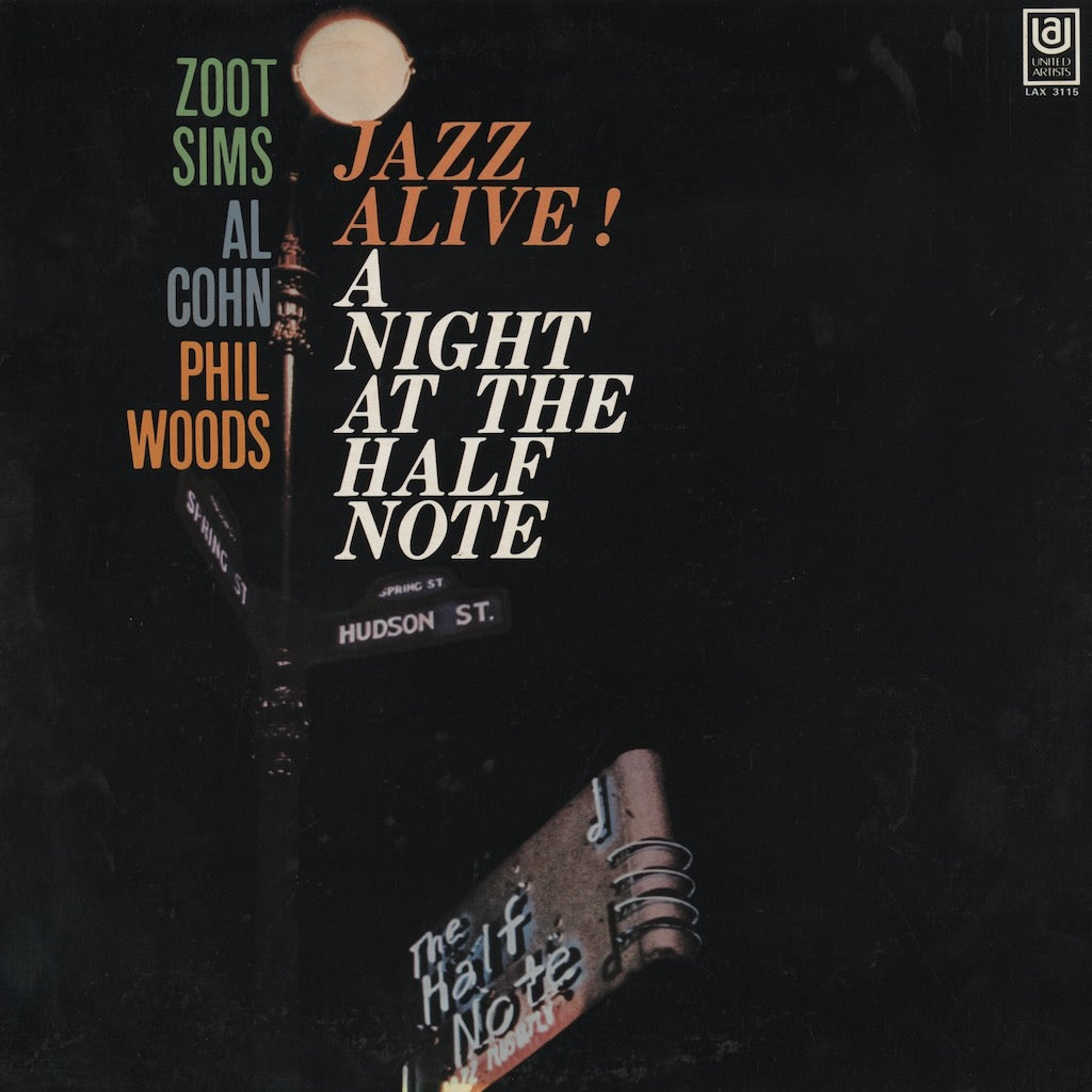 Zoot Sims, Al Cohn, Phil Woods - Jazz Alive! A Night At The Half Note (LAX 3115) United Artists