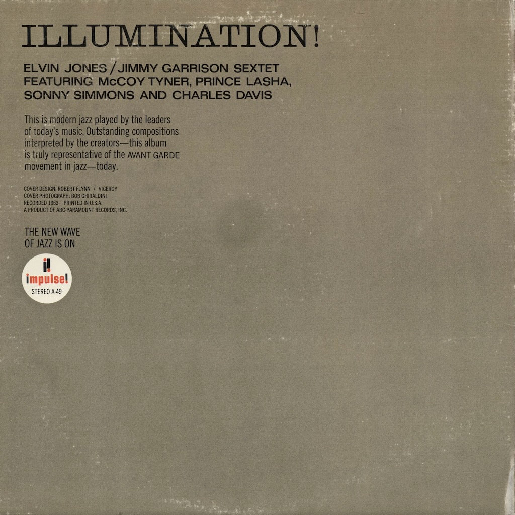 Elvin Jones - Illumination (AS-49) 1973 US Impulse｜中古LP