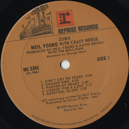 Neil Young - Zuma (MS 2242) 1975 US Reprise｜中古LP