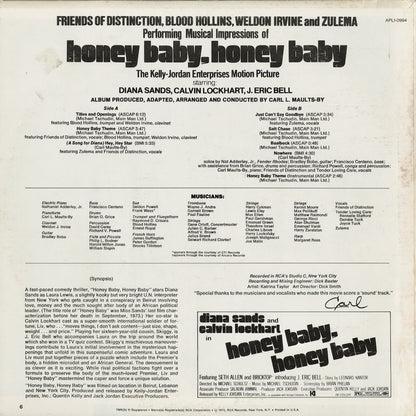 V.A. (Weldon Irvine, Zulema etc...) - Honey Baby, Honey Baby - OST (APL1-0994) 1975 US RCA Victor｜中古LP
