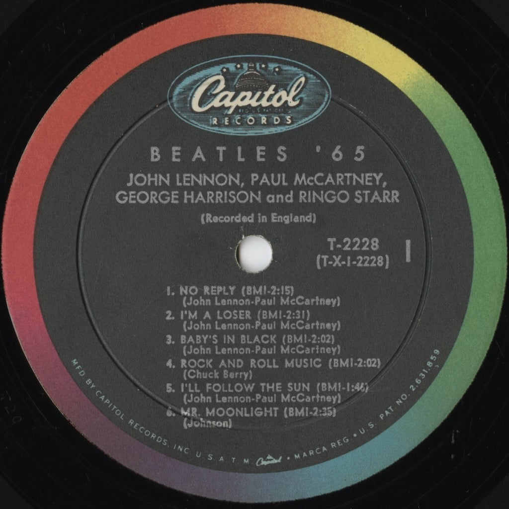 The Beatles – Beatles '65 (T-2228) 1964 US Capitol | 中古LP