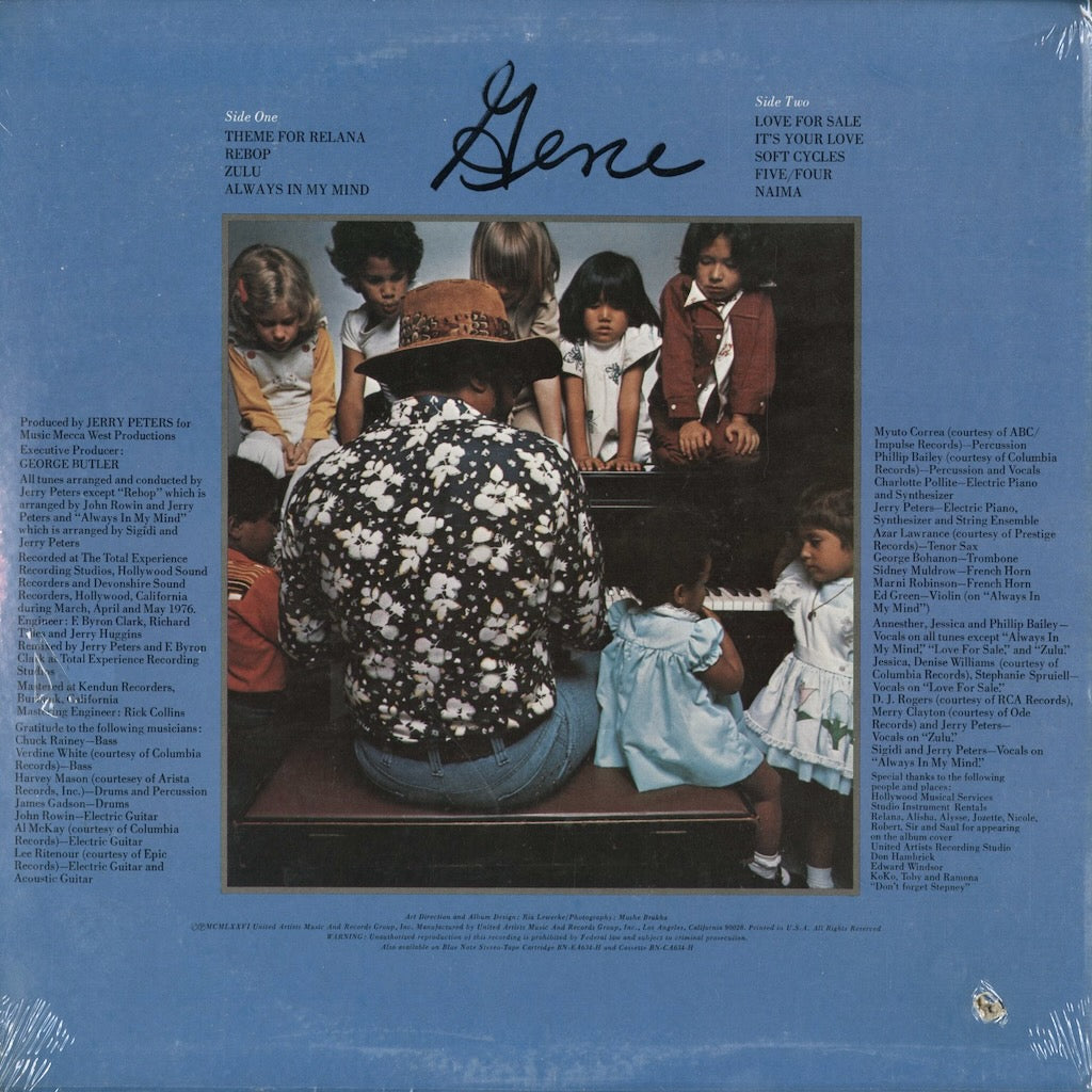 Gene Harris - In A Special Way (BN-LA634-G) 1976 US Blue Note｜中古LP 未開封シールド
