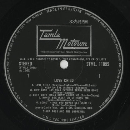 The Supremes / ダイアナ・ロス＆シュプリームス / Love Child (STML. 11095)