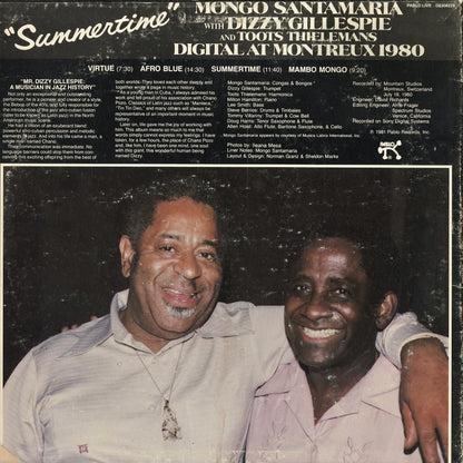 Mongo Santamaria - Summertime (D2308229) 1981 US Pablo Live｜中古LP
