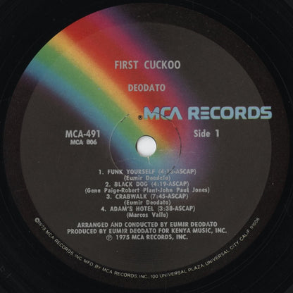 Deodato - First Cuckoo (MCA-491) 1975 US MCA｜中古LP