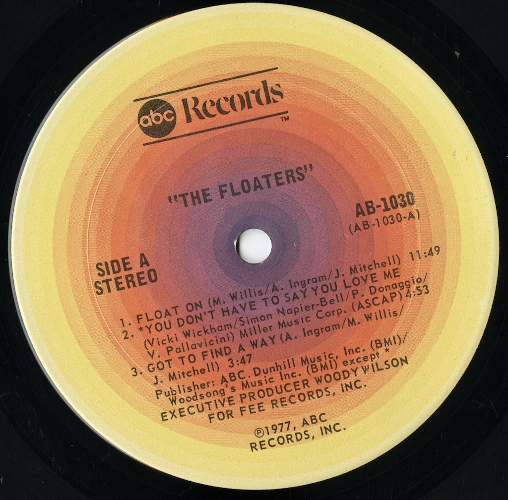 The Floaters - The Floaters (AB-1030) LP 1977 US ABC｜中古LP