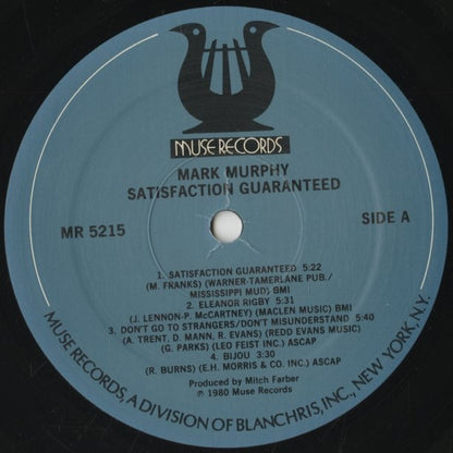 Mark Murphy / マーク・マーフィ / Satisfaction Guaranteed (MR5215)