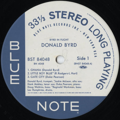 Donald Byrd - Byrd In Flight (BN 4048) LP 1990 JPN Blue Note｜中古LP