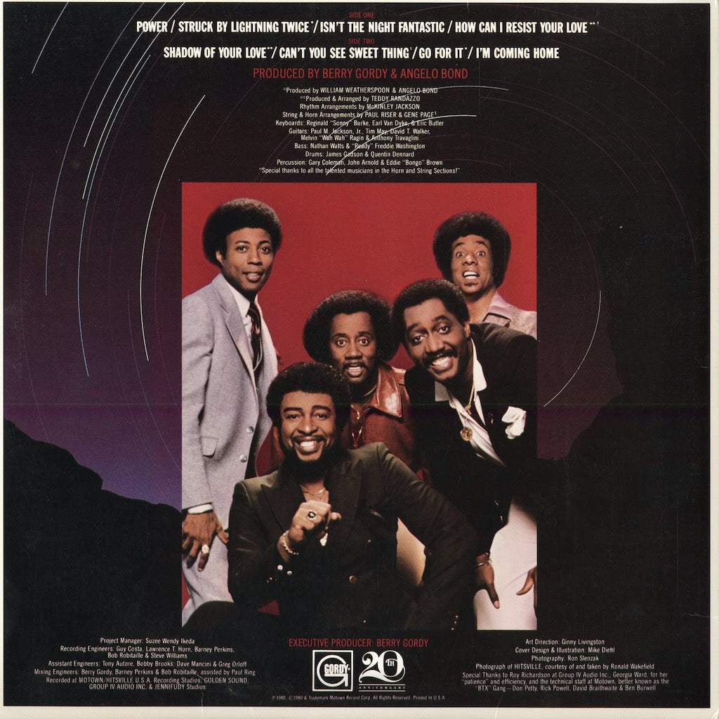The Temptations - Power (G8-994M1) 1980 US Gordy｜中古LP