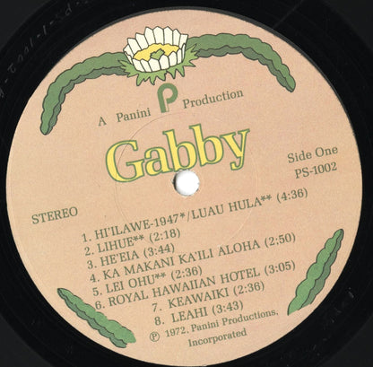Gabby Pahinui / ギャビー・パヒヌイ / Gabby (PS-1002)