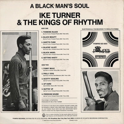 Ike Turner - A Black Man's Soul (SD 6003) 1969 US Pompeii｜中古LP