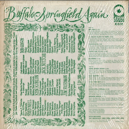 Buffalo Springfield - Again (SD 33-226) 1969 US ATCO｜中古LP