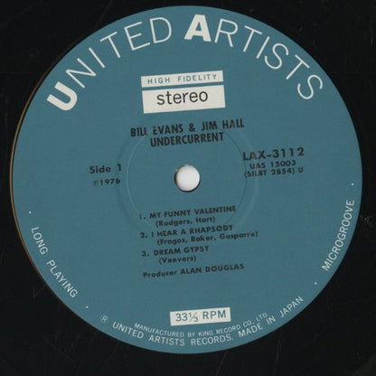 Bill Evans / ビル・エヴァンス / Undercurrent (LAX 3112)