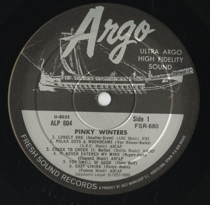 Pinky Winters / ピンキー・ウィンターズ / Lonely One (FSR-680)