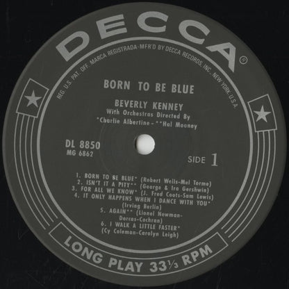 Beverly Kenney / ビヴァリー・ケニー / Born To Be Blue (MVJJ-30033)