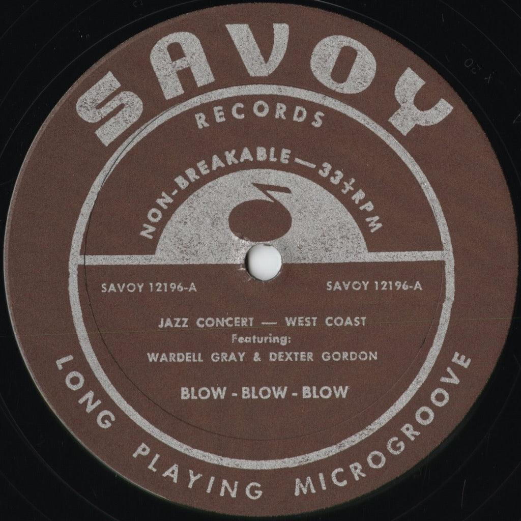 V.A. - West Coast Jazz Concert (SAVOY 12196) 1969 US Savoy｜中古LP