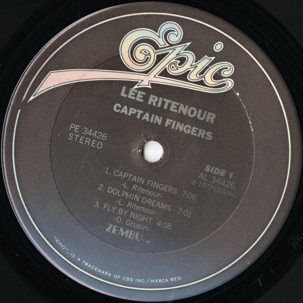 Lee Ritenour / リー・リトナー / Captain Fingers (PE 34426)