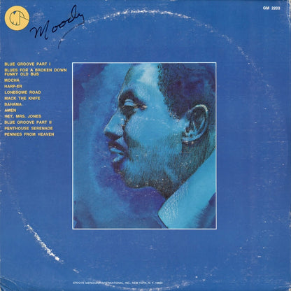 Jimmy McGriff - Black And Blues (GM 2203) 1972 US Groove Merchant｜中古LP