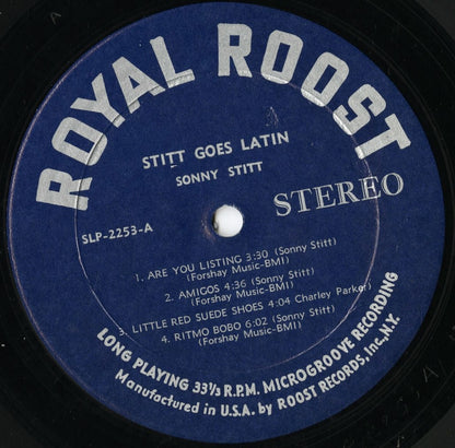 Sonny Stitt - Stitt Goes Latin (SLP-2253) LP 1963 US Royal Roost｜中古LP