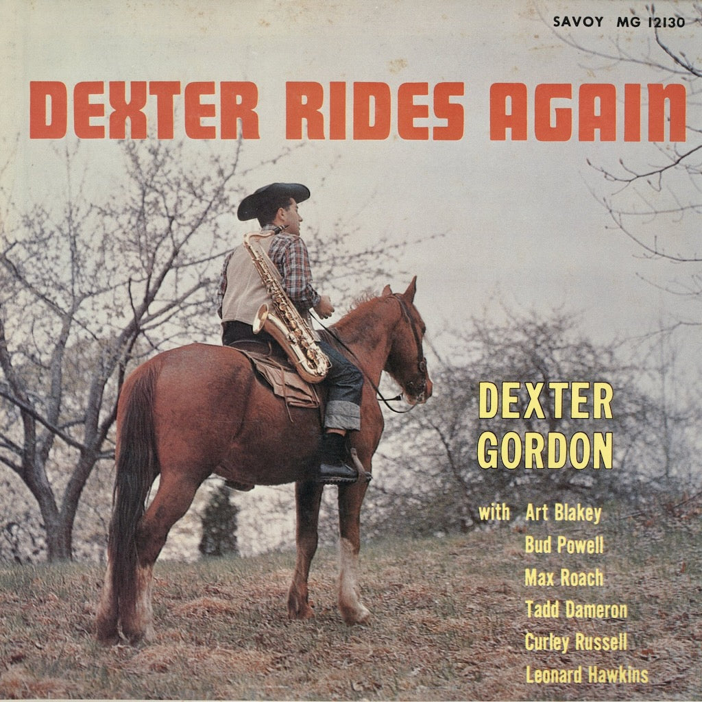 Dexter Gordon - Dexter Rides Again (MGJ-12130) 1985 JPN Savoy｜中古LP