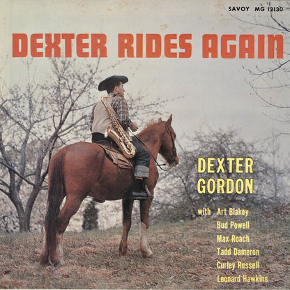 Dexter Gordon - Dexter Rides Again (MGJ-12130) 1985 JPN Savoy｜中古LP