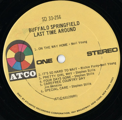 Buffalo Springfield – Last Time Around (SD 33-256) 1969 US Atco | 中古LP